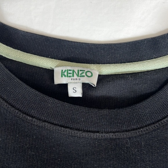 KENZO BLACK AND BLUE SWEATSHIRT - Picture 4 of 6